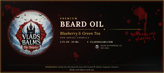 IMPALER BEARD OIL ( Blueberry, Green tea)