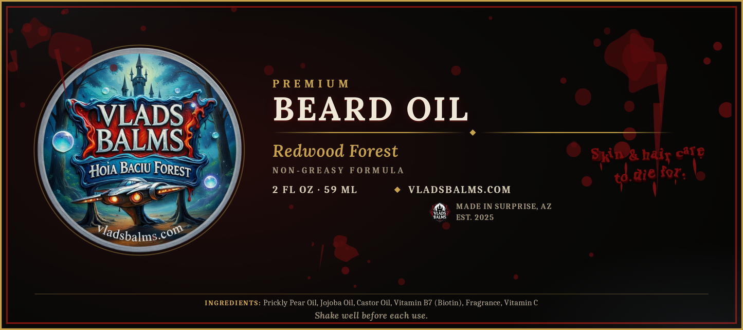 HOIA BACIU FOREST BEARD OIL( Redwood)